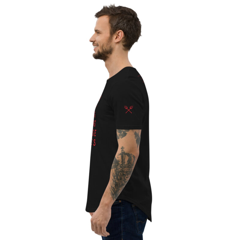 Men's Curved Hem T-Shirt - Burgertory